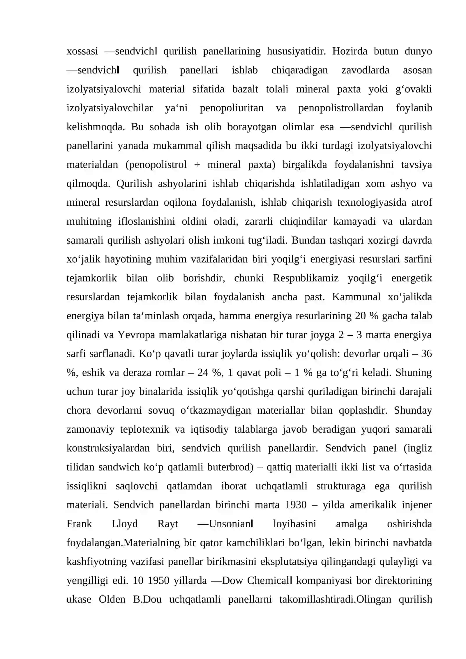 Uch qatlamli panellar 4