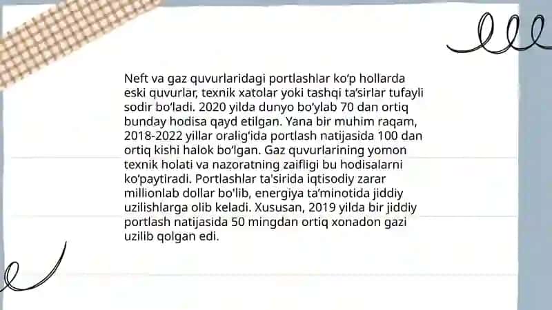 Kimyoviy zavodlardagi avariyalar 4