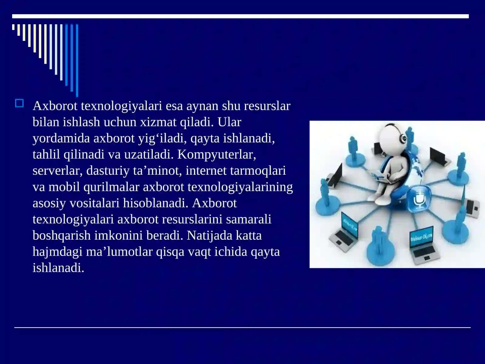 Axborot resurslari – axborot texnologiyalarining asosi 4