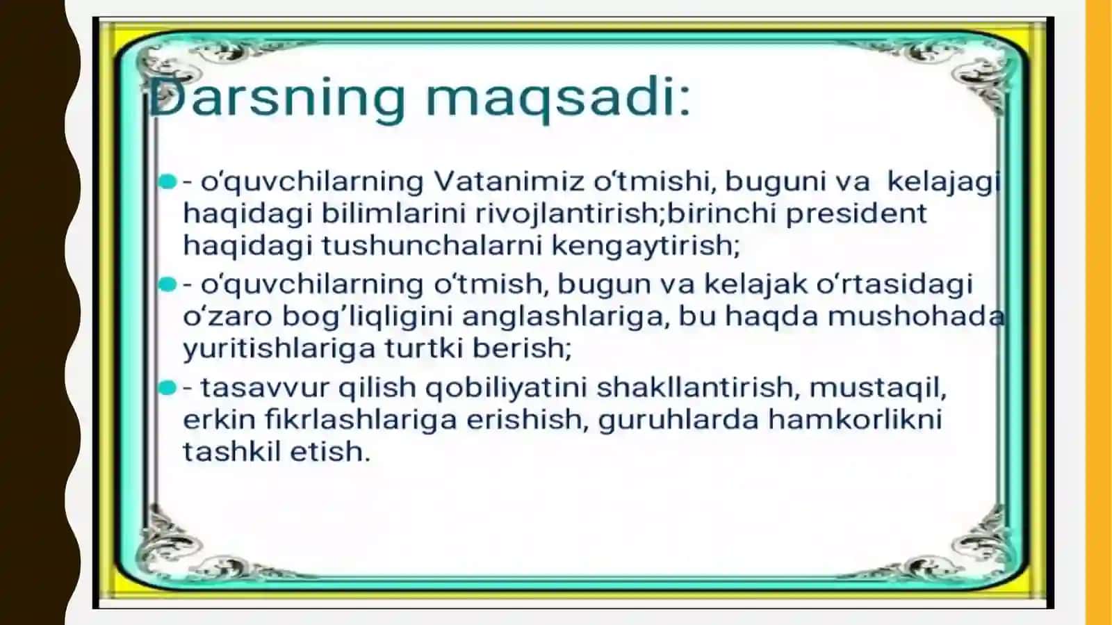 Mustaqillik dars ishlanmasi 4