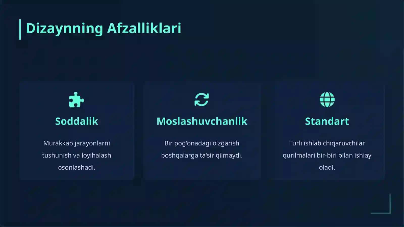 Pog'onali arxitektura tushunchasi va protokollar 4