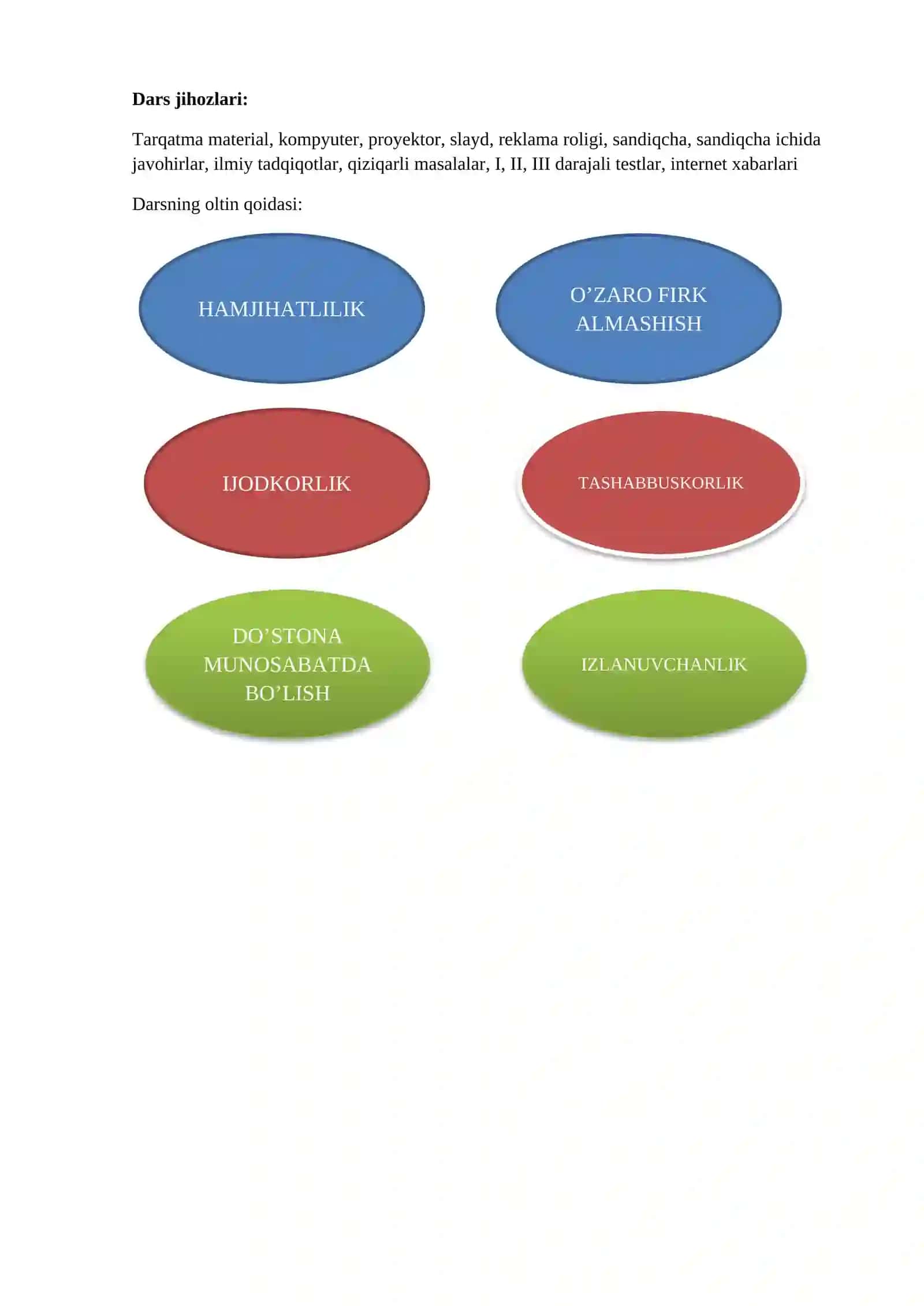 3-sinf Matematika. Tenglik va tengsizliklar dars ishlanma 4