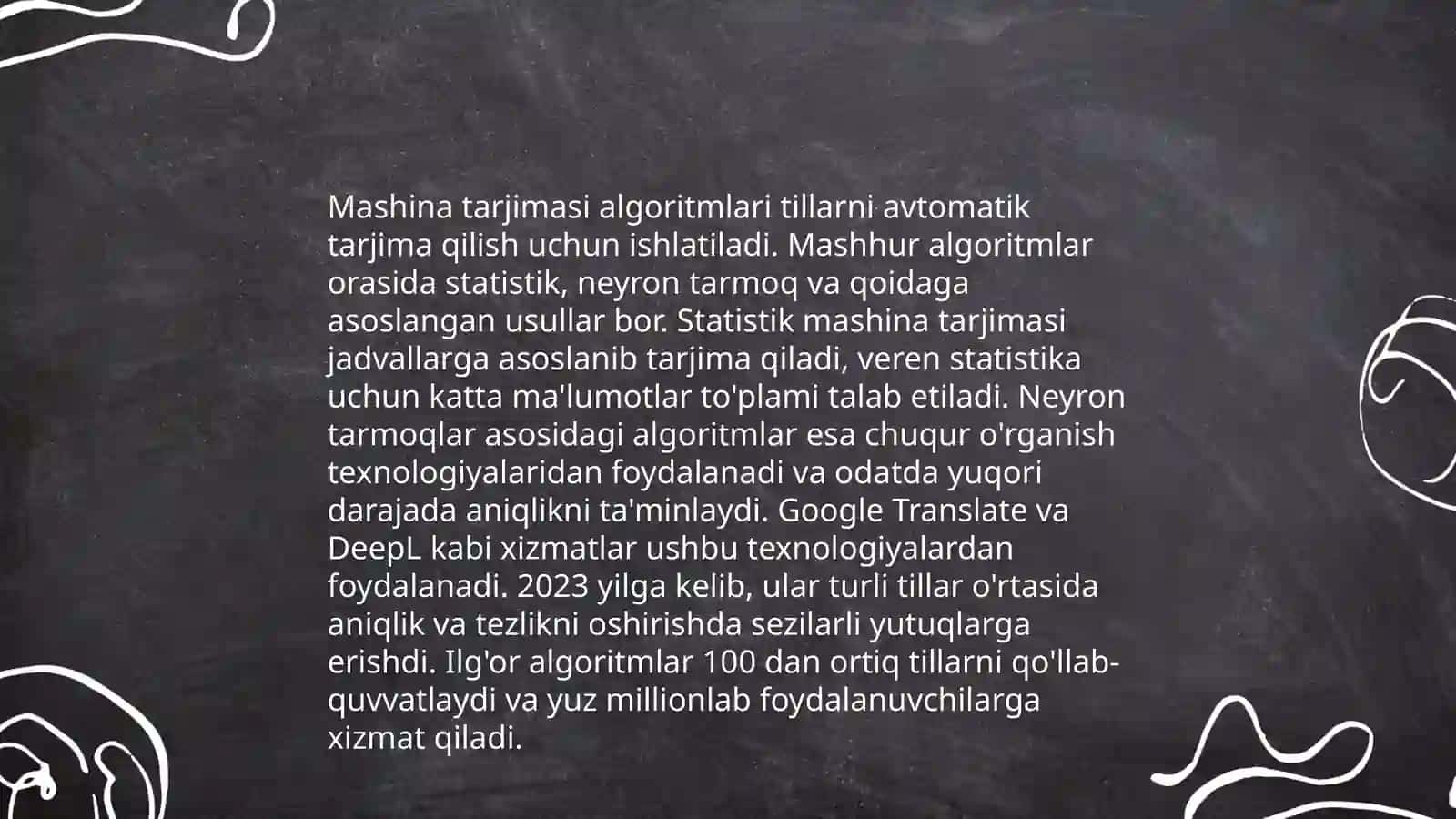 Mashina tarjimasi tizimlari 4