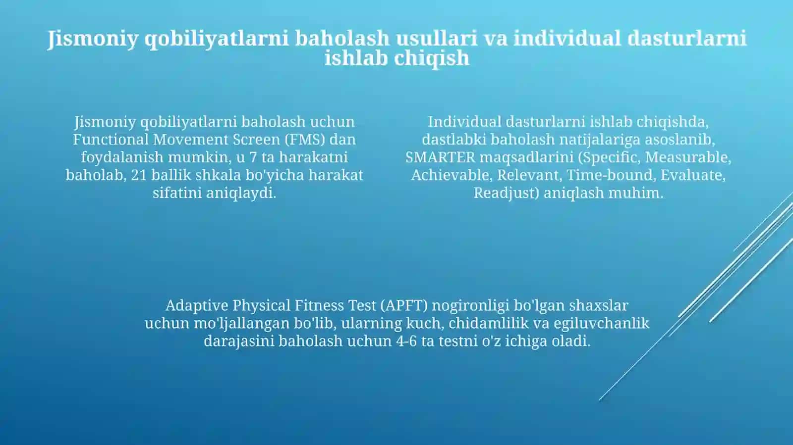 Adaptivjismoniytarbiyadajismoniyqobiliyatlarnirivojlantirish 4