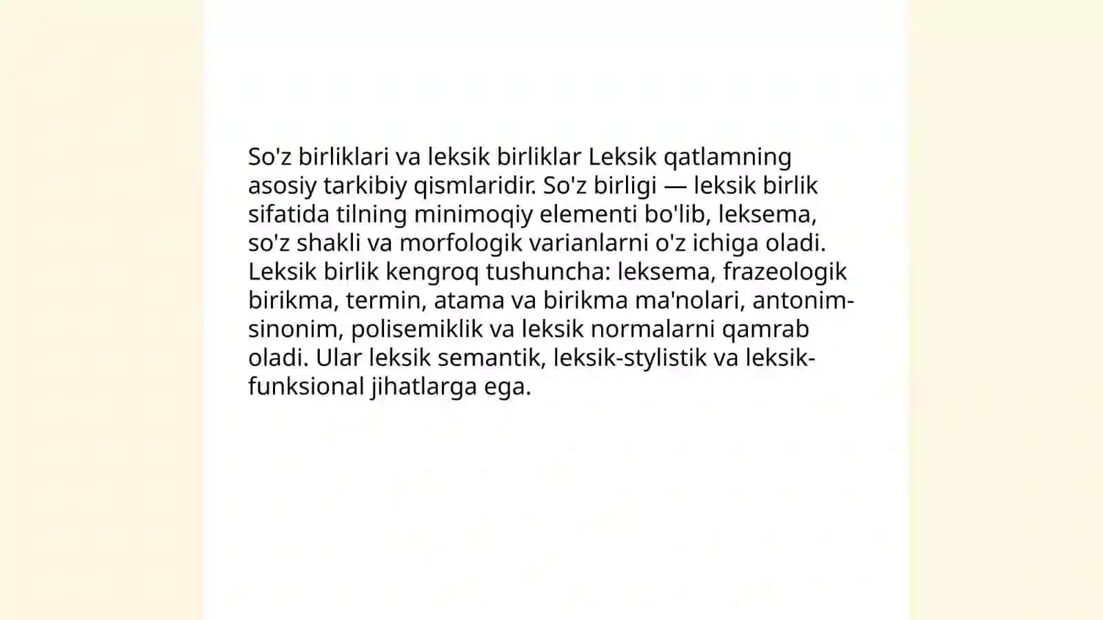 Leksik qatlam 4