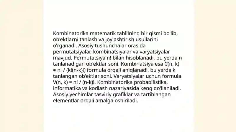 Kombinatorika elementlari 4