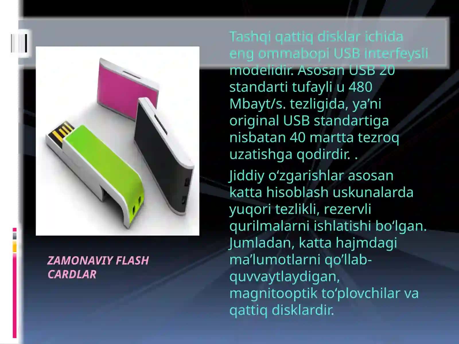 DISKLAR BILAN ISHLASH. DISK TURLARI. QATTIQ DISK 4