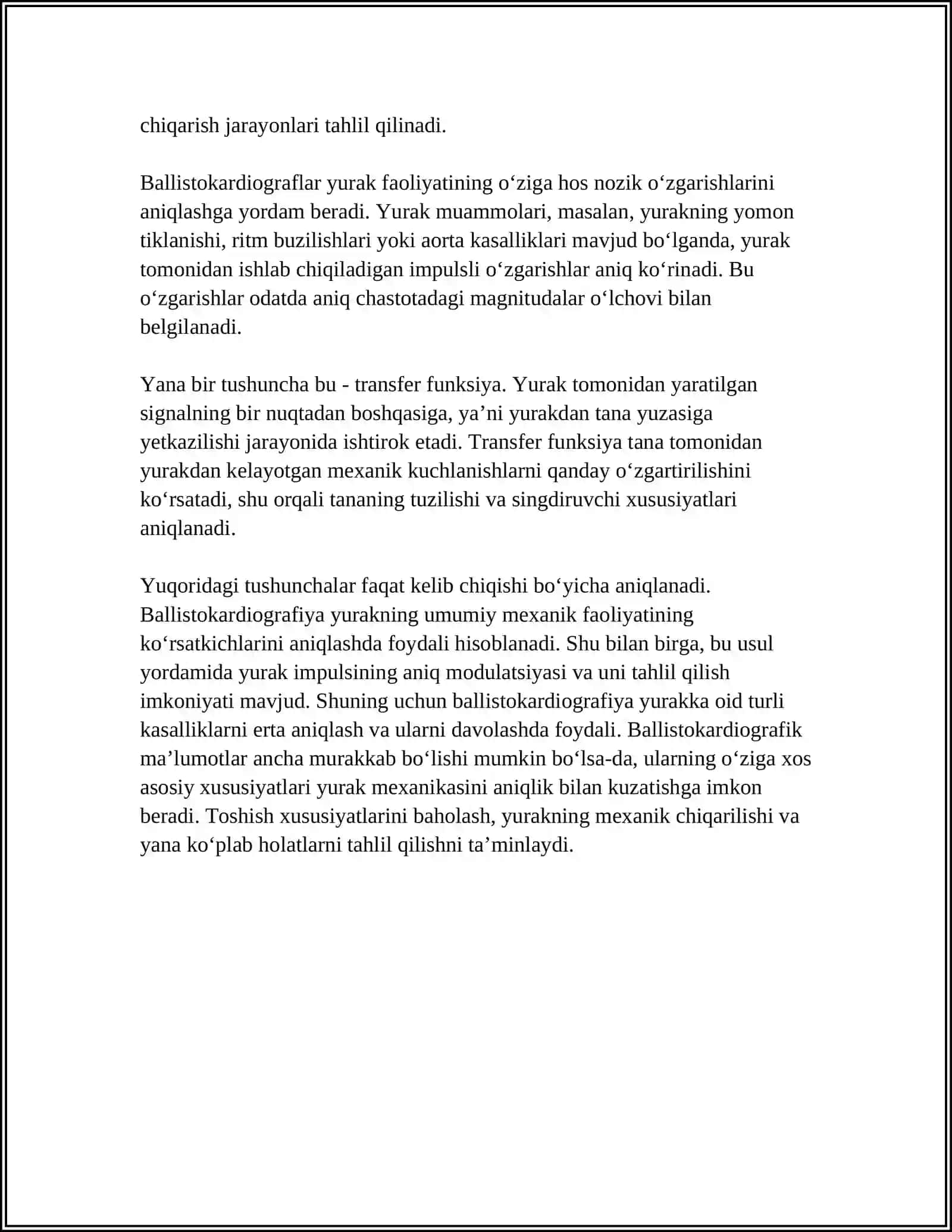 BALLISTOKARDIOGRAFIYANING FIZIKAVIY ASOSI 4