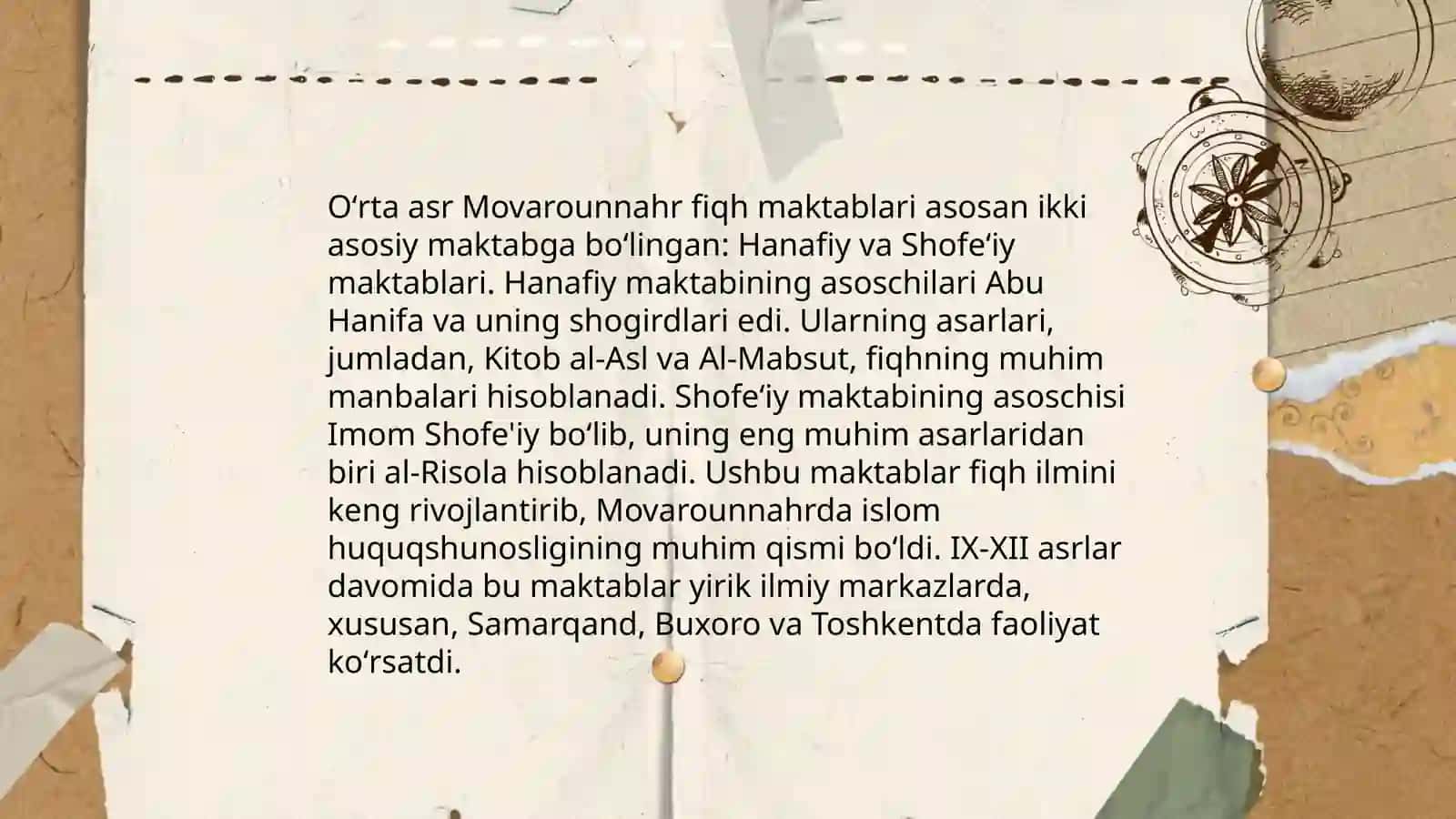 Movorounnahrda fiqh ilmining taraqqiyoti 4