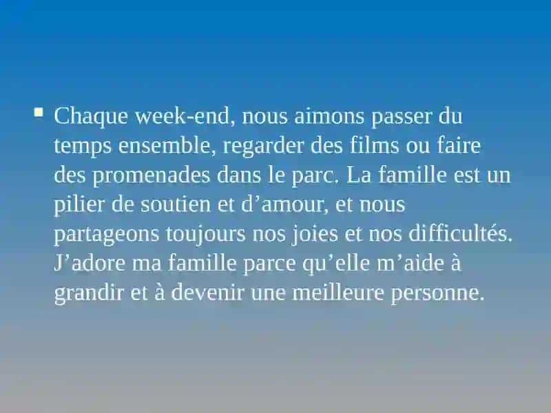 Ma famille 4