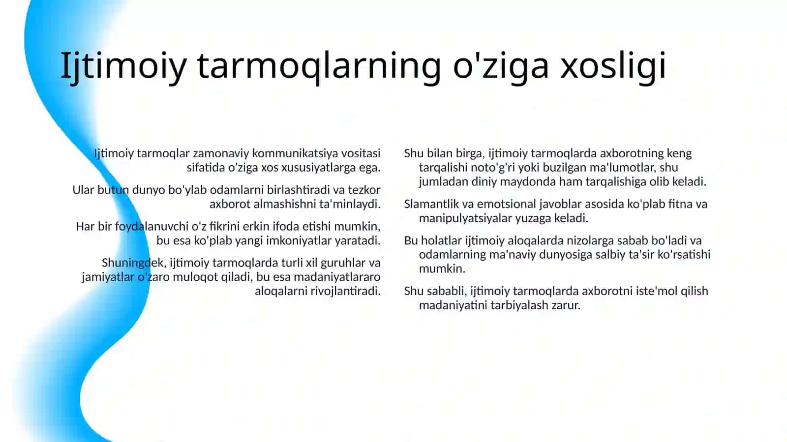 IJTIMOIY TARMOQLARDA DINIY AXBOROT IST'EMOLI MADANIYATINI TARBIYALASHNING ZARURATI 4