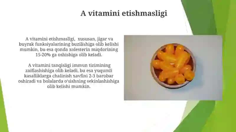 Yog'da eriydigan vitaminlar 4