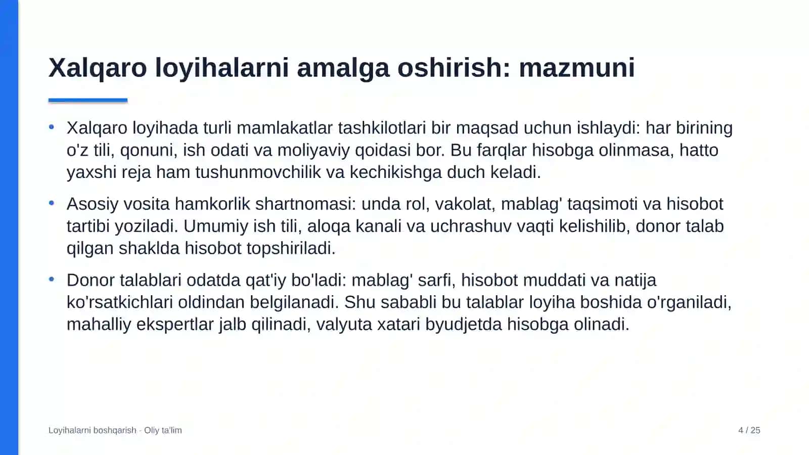 chiqindilarni qayta ishlash korxonalarida xalqaro loyihalarni amalga oshirish 2455 4