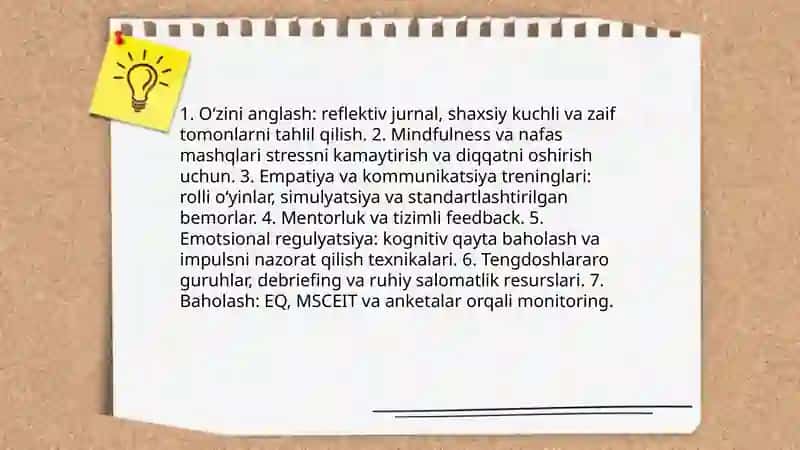Boʻlajak tibbiyot xodimlarida emotsional-irodaviy sifatlarni tarbiyalash va boshqarish 4