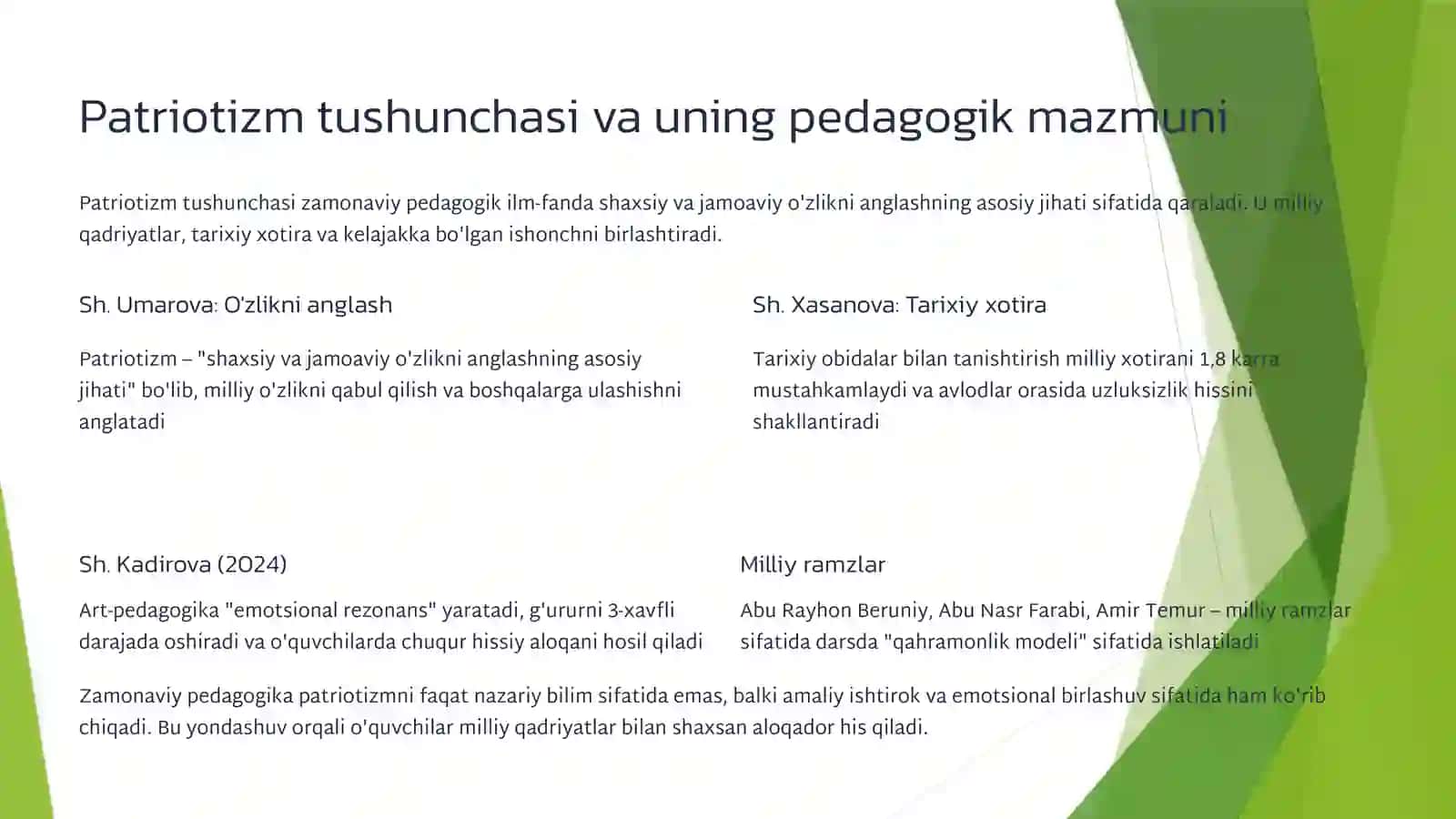 O'quv jarayonida vatanparvarlik va milliy g'ururni uyg'otuvchi metodlar 4
