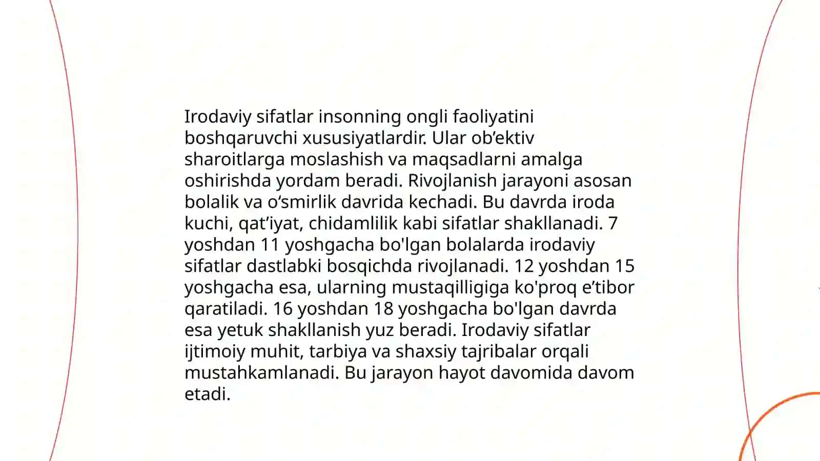 Iroda va irodaga zo'r berish 4