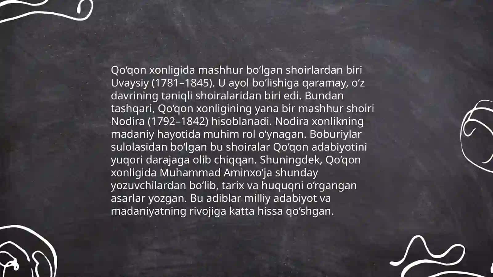 Qoʻqon xonligida adabiy muxit 4
