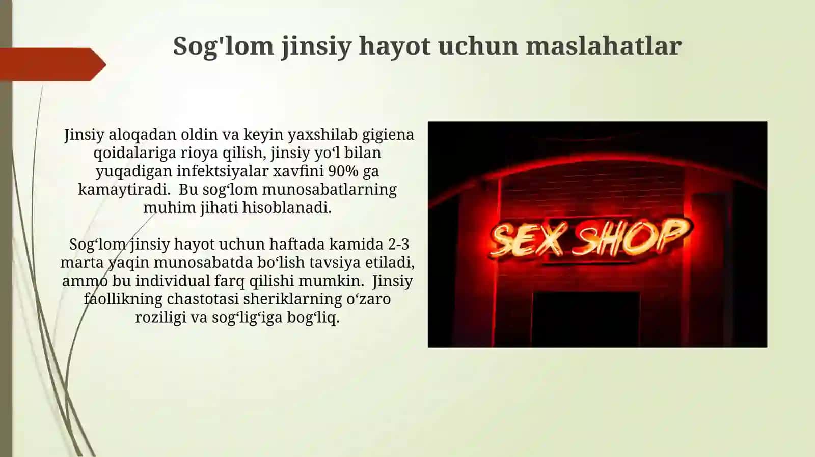 Jinsiy aloqaning lazzatli tamoyillari 4
