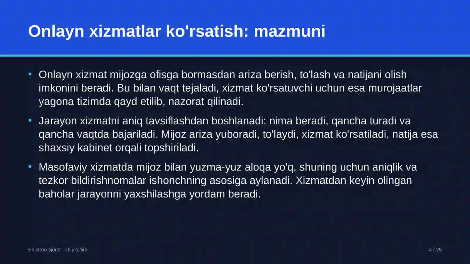 Xostellarda onlayn xizmatlar ko'rsatish 4