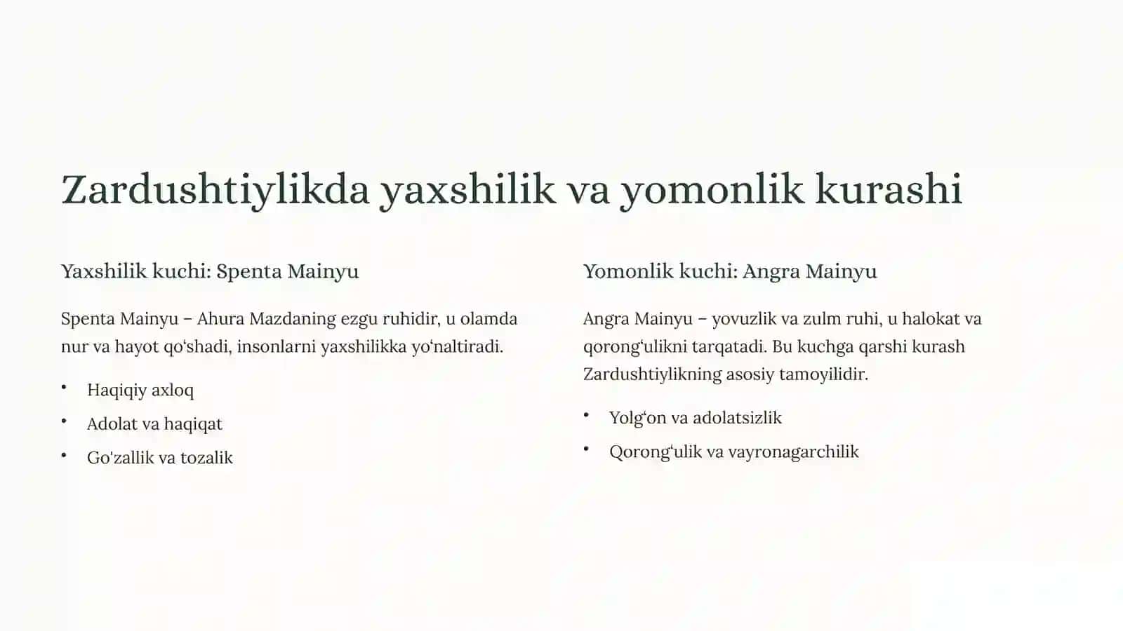 Zardushtiylikning teologik tizimi va diniy marosimlari 4