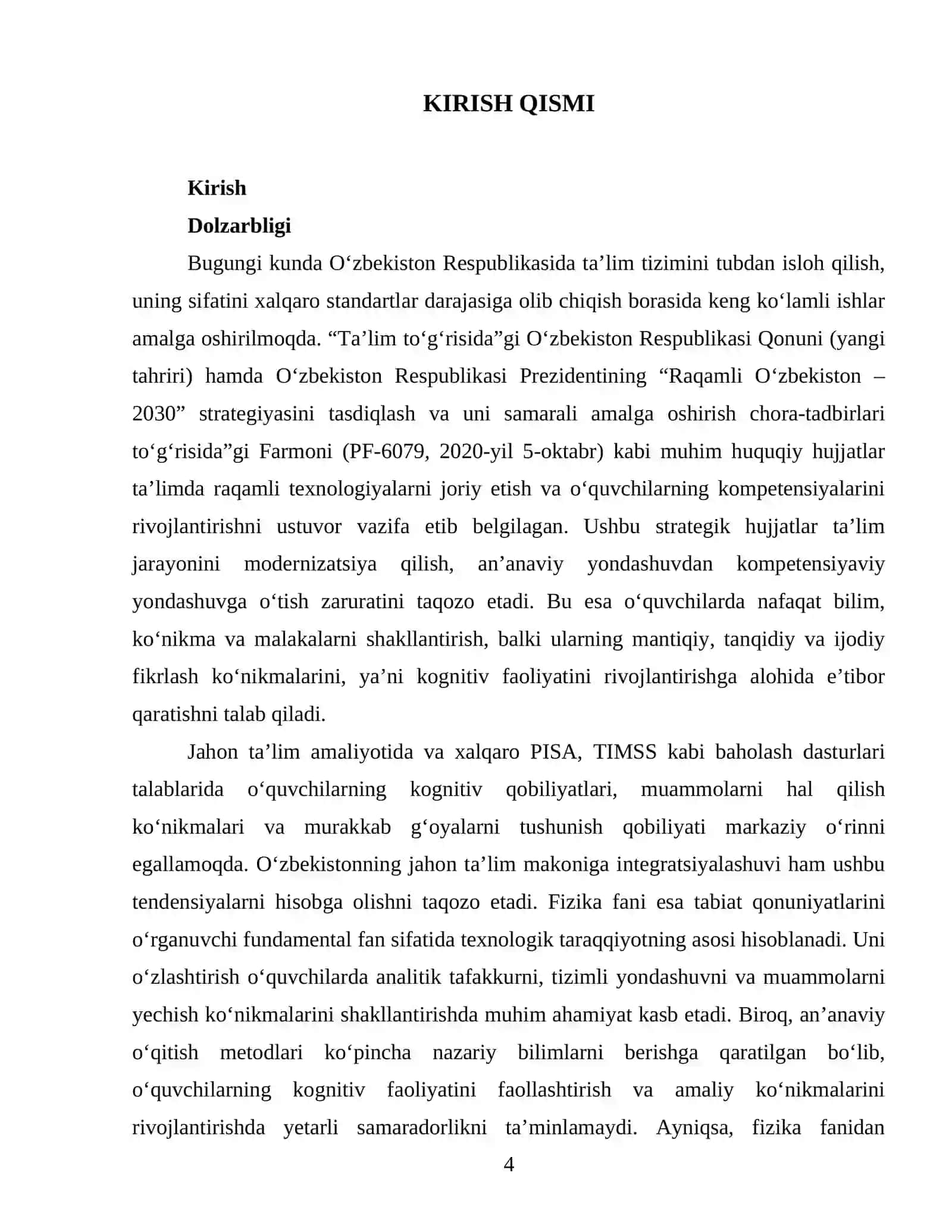 Raqamli ta'lim resurslari asosida fizika fanidan masalalar yechish orqali oʻquvchilarning kognitiv faoliyatini rivojlantirish 4
