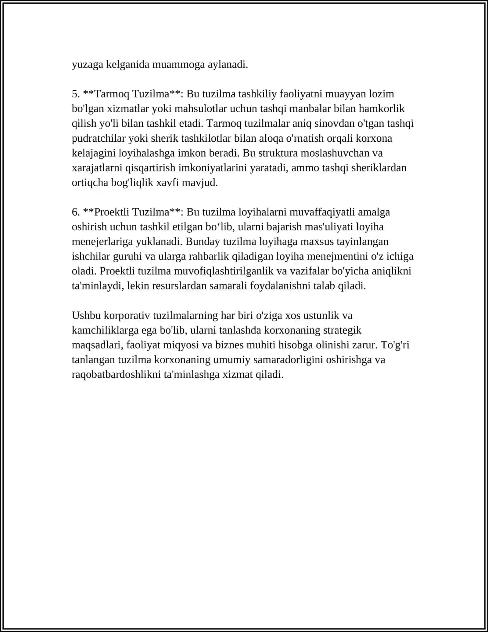 Korporativ Tuzilmalarning Tashkiliy-Huquqiy Shakllari.Korporativ Birlashmalar 4