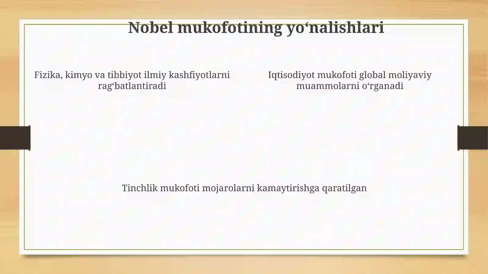 Bugungi Nobel mukofoti 4