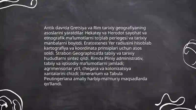 Tarixiy geografiyaning shakllanishi va taraqqiyoti 4