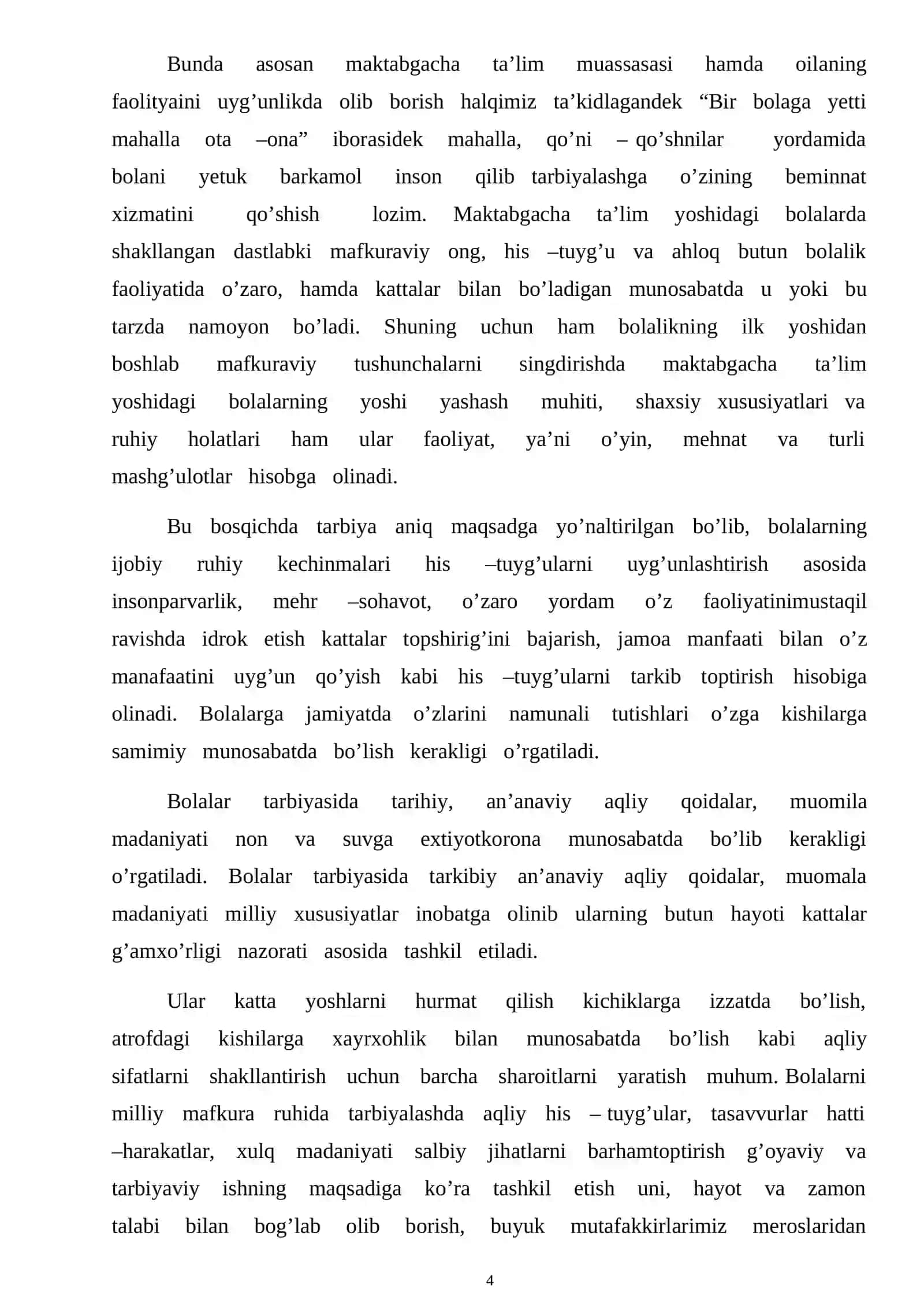 MAKTABGACHA TARBIYA YOSHIDAGI BOLALAR AQLIY TARBIYA 4