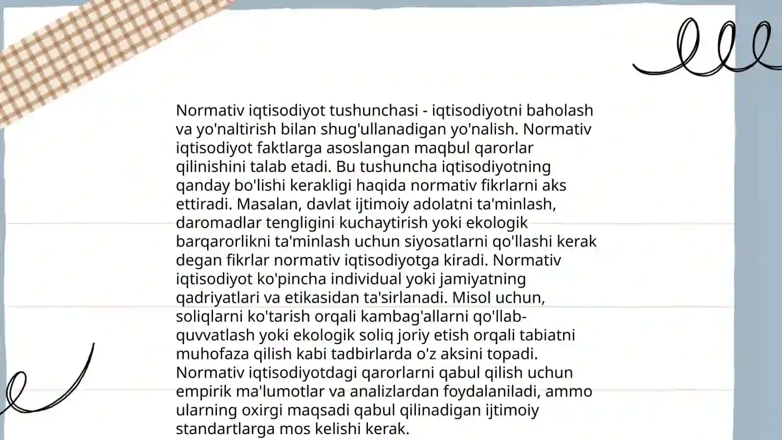 Positive va normativ iqtisodiyot sanoati orasidagi farqni muhokama qiling 4