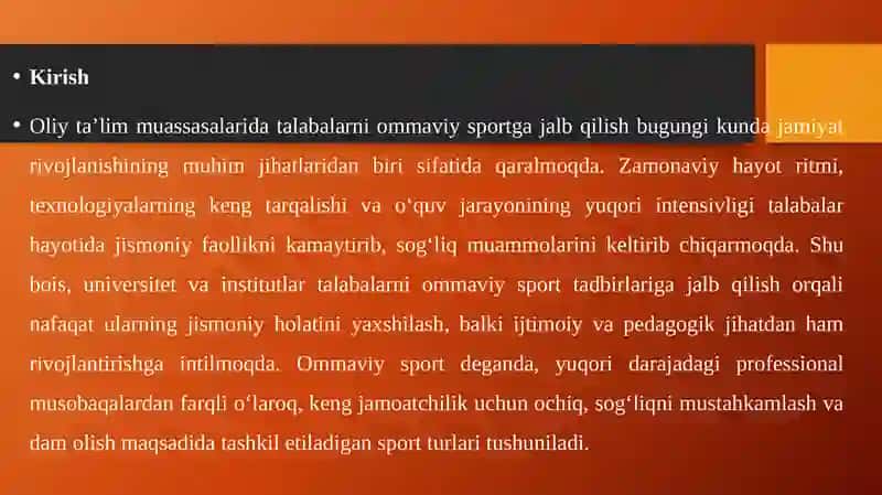 OLIY TA’LIMDA OMMAVIY SPORTGA JALB QILISH YO’NALISHLARI VA MEXANIZMLARI 4
