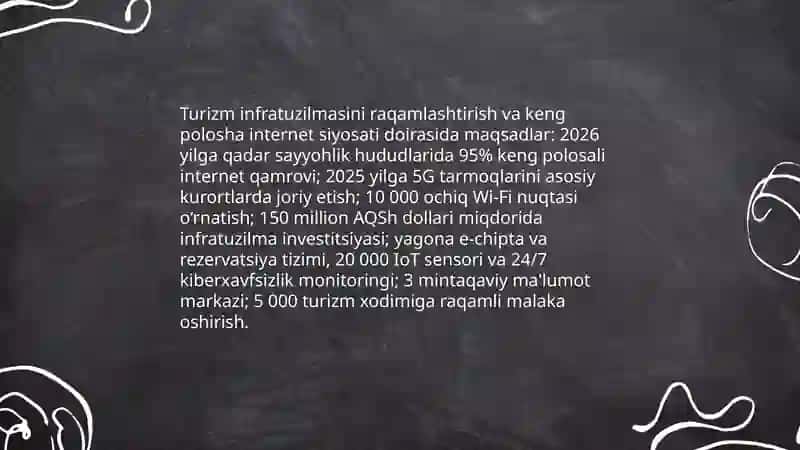 Turizm siyosatida raqamli transfarmatsiya 4