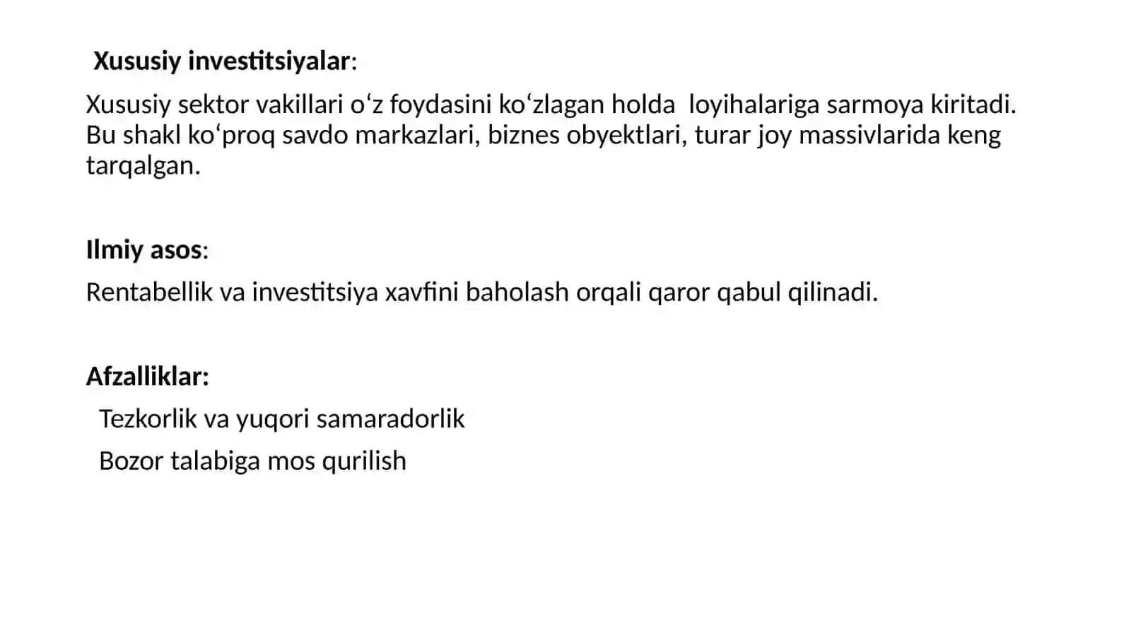 Moliyalashtirish shakllari 4