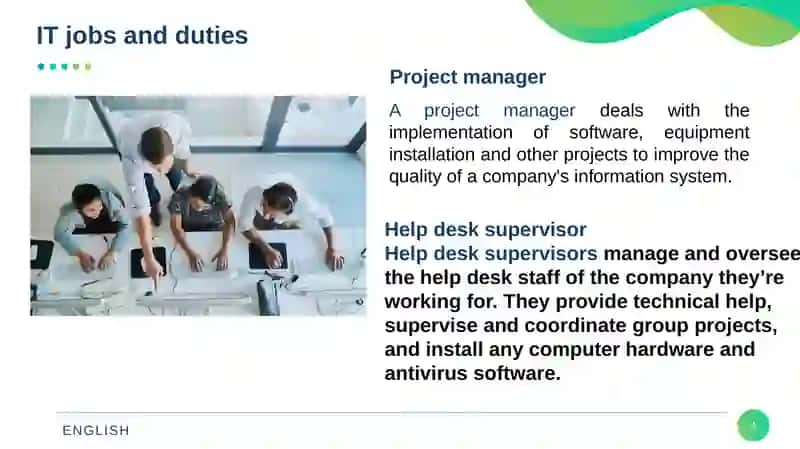 IT jobs and duties 4
