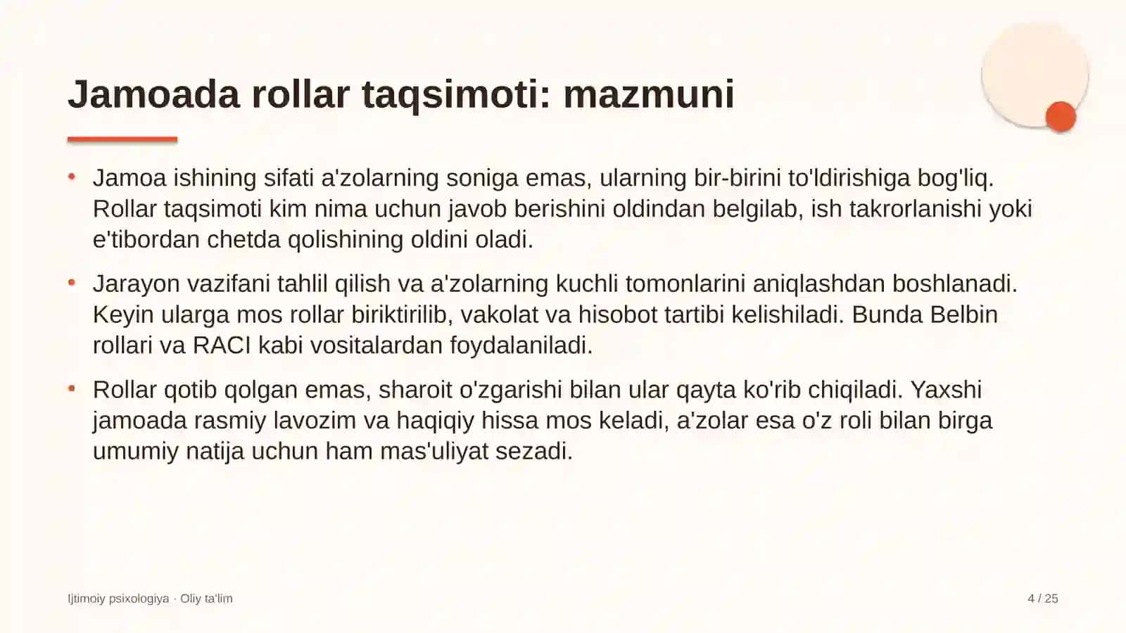 Chiqindi poligonlarida jamoada rollar taqsimoti 4