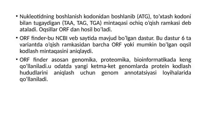 ORF finder 4