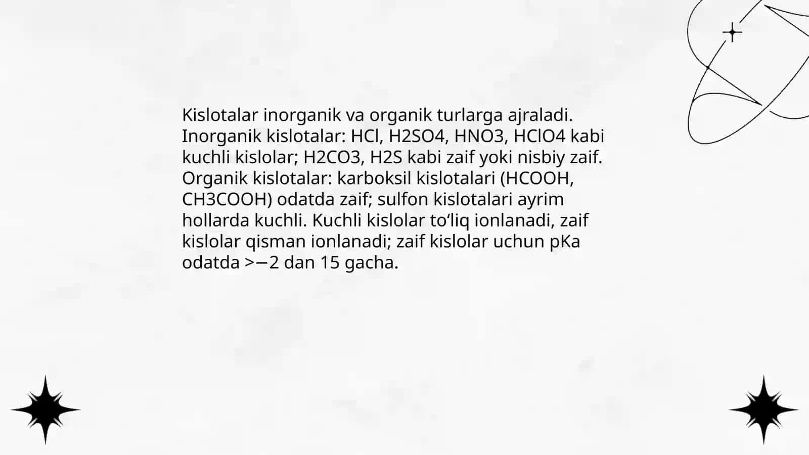 Kislotalarning olinishi va xossalari 4