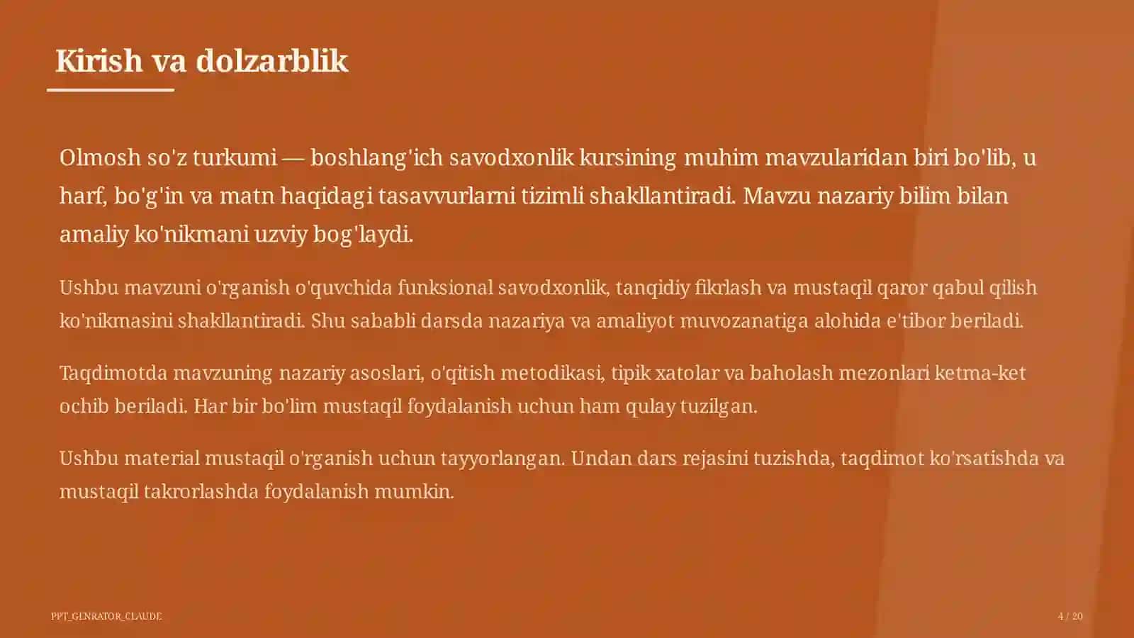 Olmosh so'z turkumi (4-sinf) 4