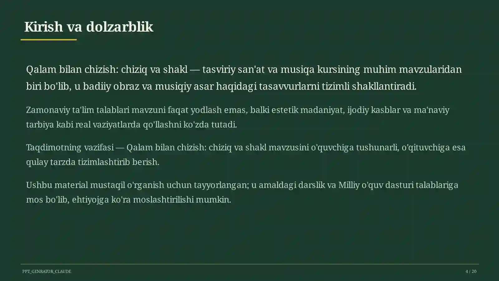 Tasviriy san'at va musiqa (1–7) 4