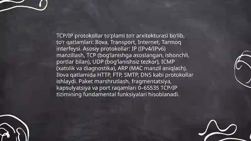 Global kompyuter tarmoqlari 4