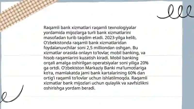 An'anaviy va Zamonaviy bank 4