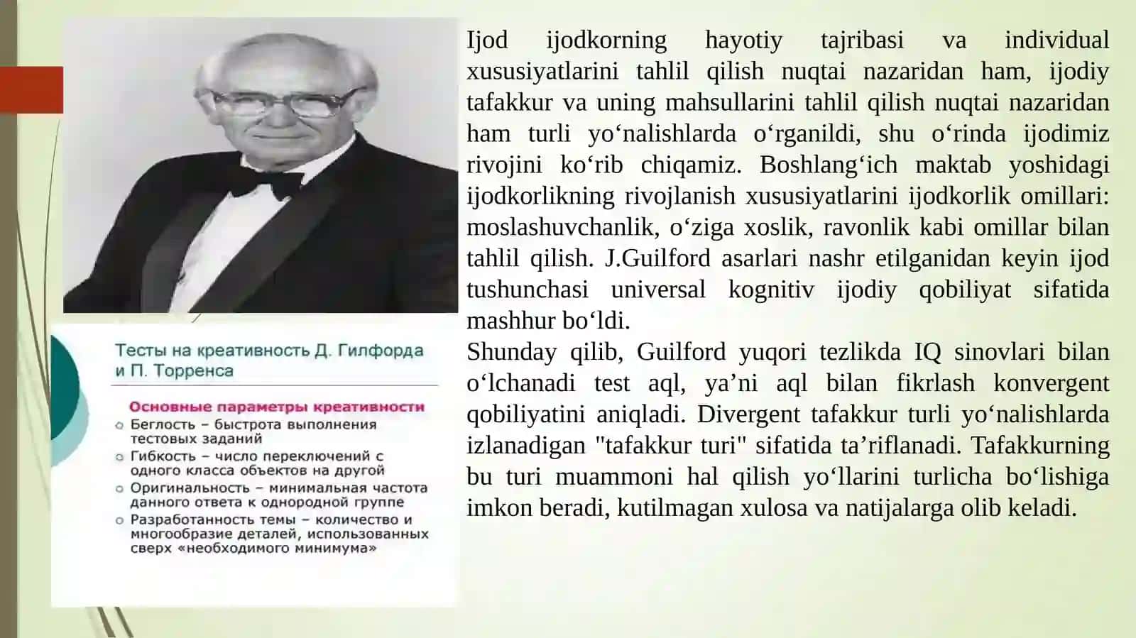 Kreativ pedagogika fan sifatida 4
