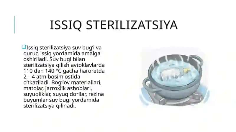 Tibbiyotda zamonaviy sterilizatsiya usullari 4