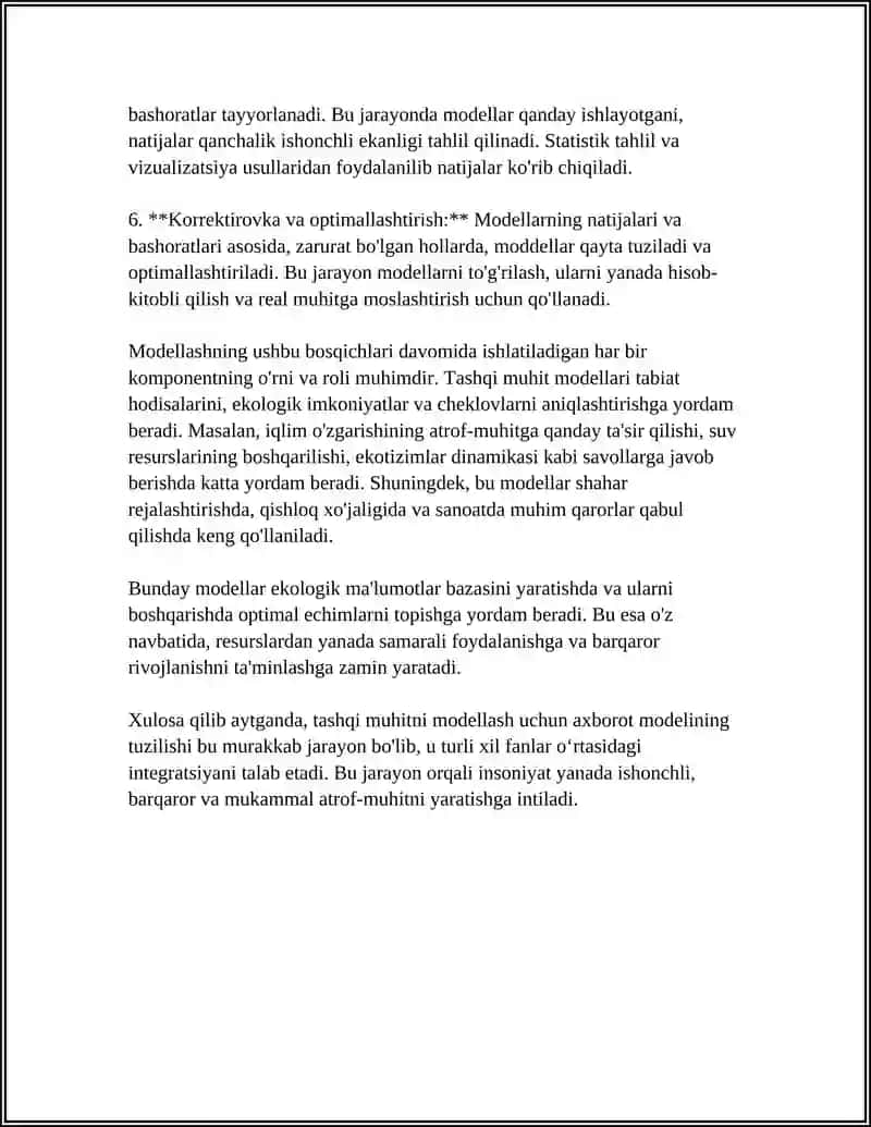 SUN'IY INTELLEKT TIZIMLARINING TASHQI MUHIT TA'SIRIGA REAKSIYASI AXBOROT MODELI 4