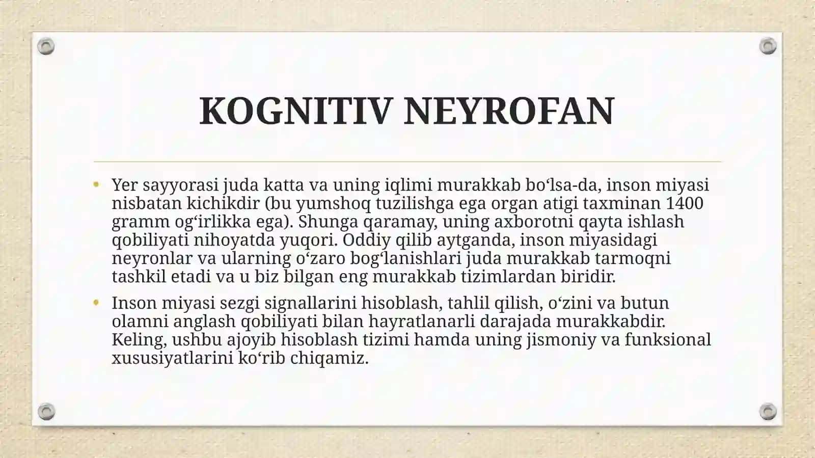 KOGNITIV NEYROFAN 4