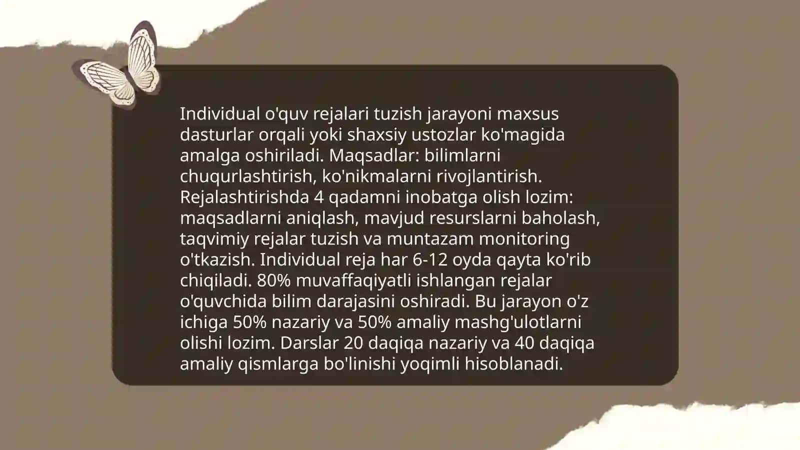 Talim tashkilotlarida alohida yordamga muhtoj bolalarni talim olishini qoʻllab quvvatlash texnologiyalari 4