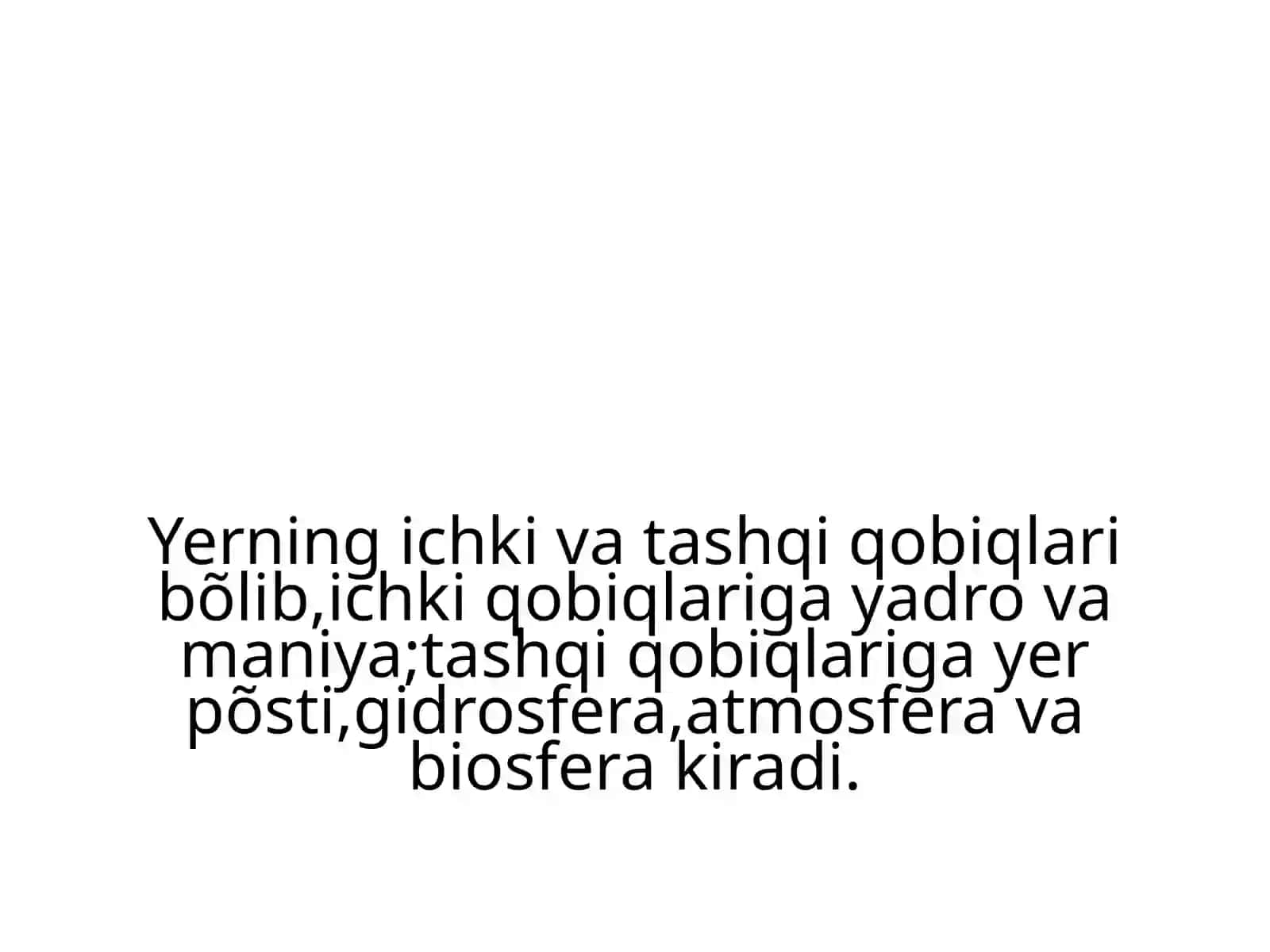 Yer po'stining tuzilishi,uning turlari va kimyoviy tarkibi 4