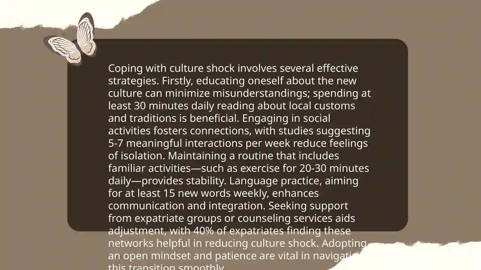 Culture shock. Cultural misunderstanding. Cultural awareness 4