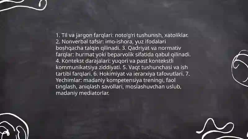Muloqota muamolarni tahlil qilish va ularni yechish 4