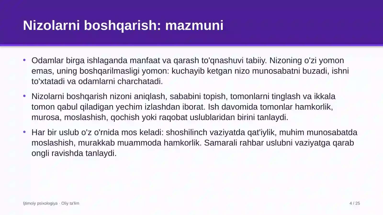 Repetitorlik faoliyatida nizolarni boshqarish 4